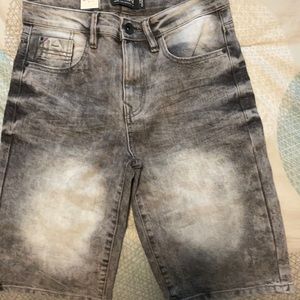 SouthPole boys size 12 gray denim shorts